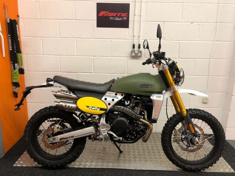 Fantic Caballero Scrambler Rally 500cc Power Start Bikes