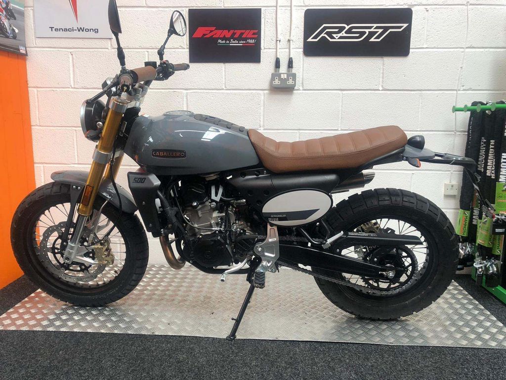 Fantic Caballero Scrambler 500cc DELUXE Power Start Bikes