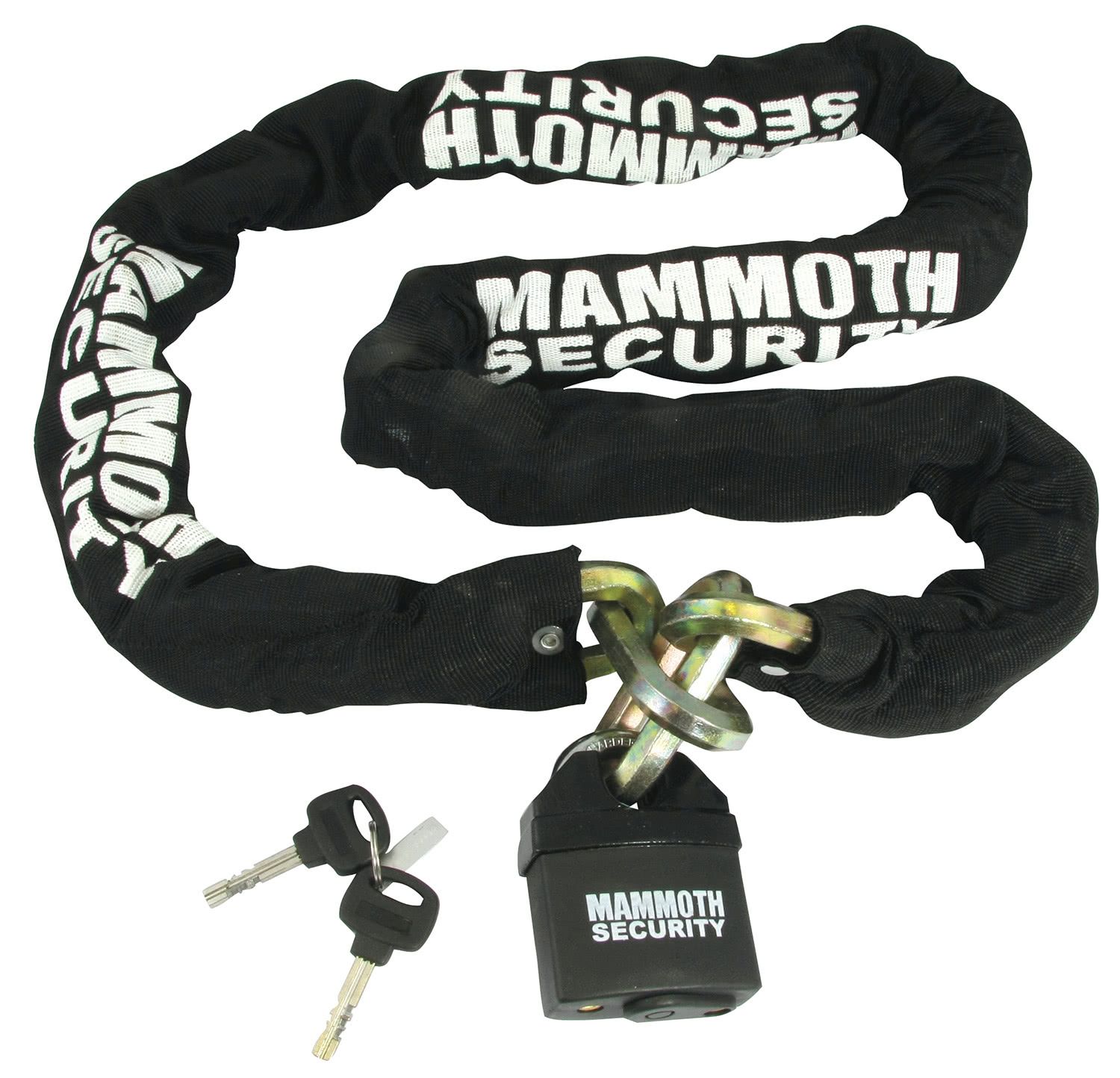 Mammoth 12mm Hexagon Lock & Chain 1.8m Length Power Start Bikes